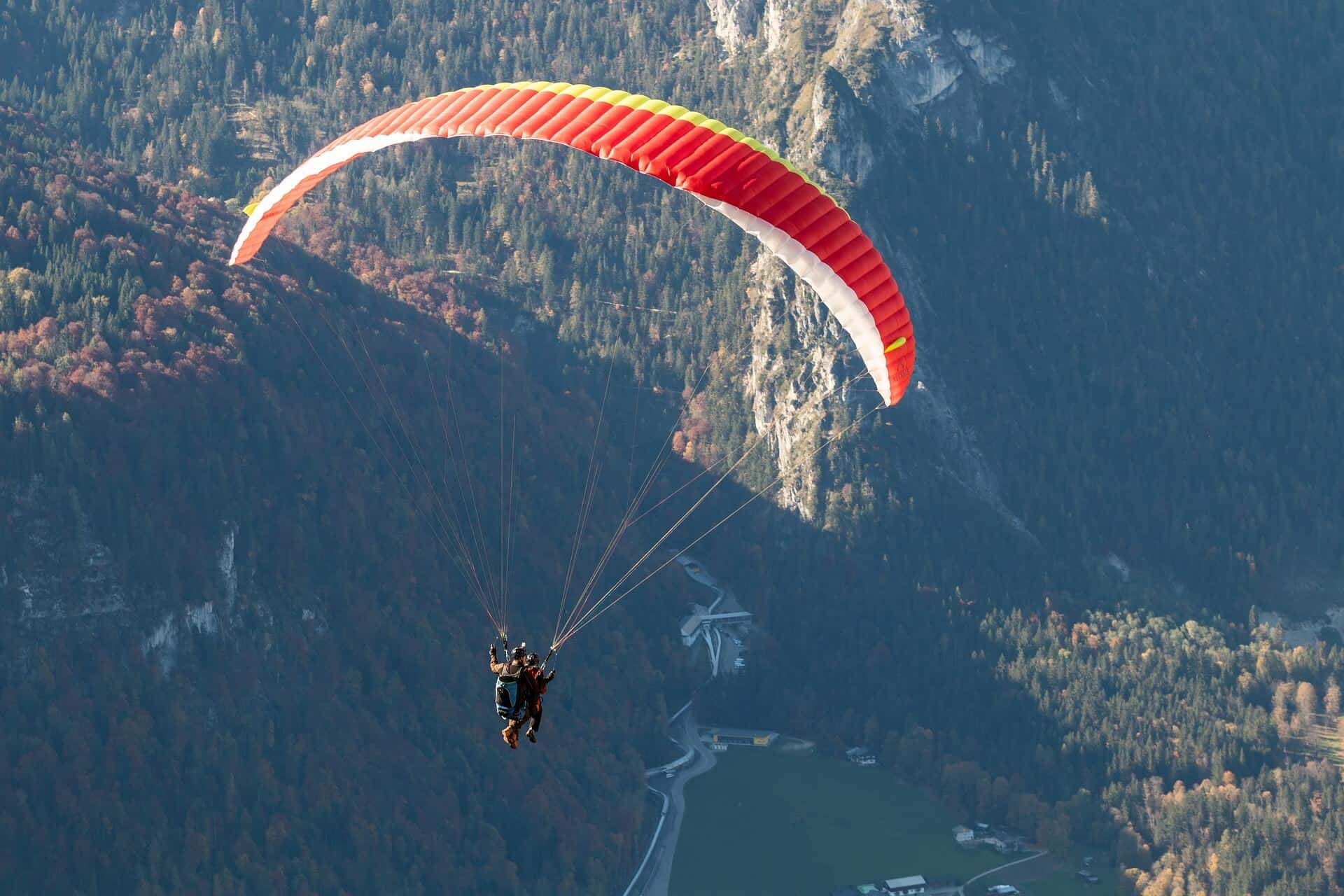 skydiving